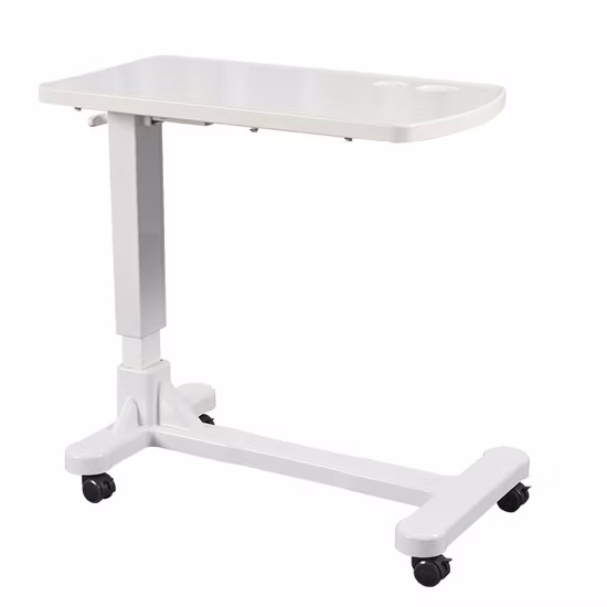 Elderly Care Adjustable Overbed Dining Table