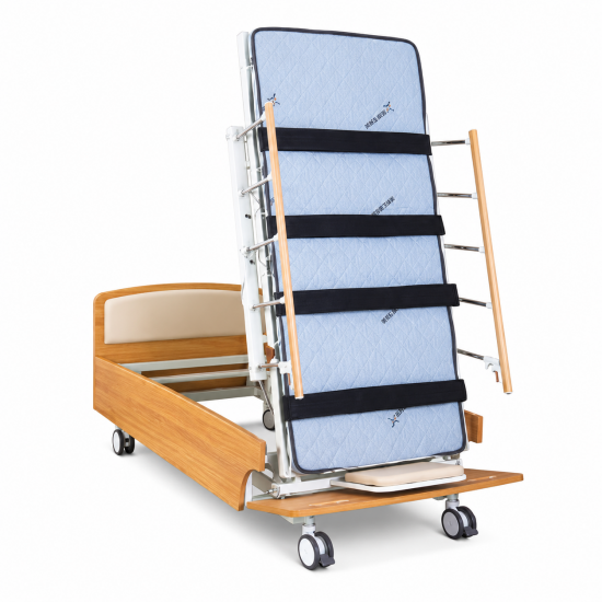Residential-Style Electric Standing Bed for Elderly Rehabilitation Care