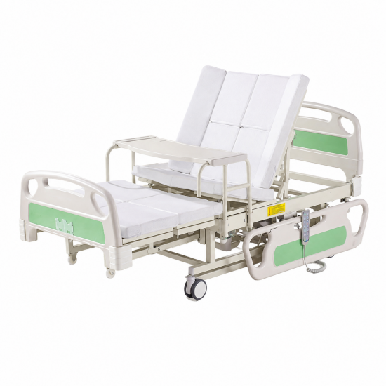Electric Elderly Turning Care Bed with Full-Body Repositioning and ABS Side Rails