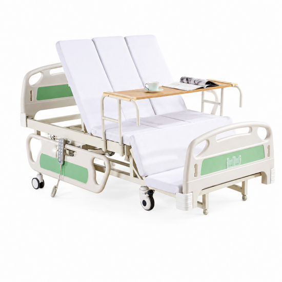 Wide Three-Section Turning Nursing Bed for Elderly and Bariatric Care