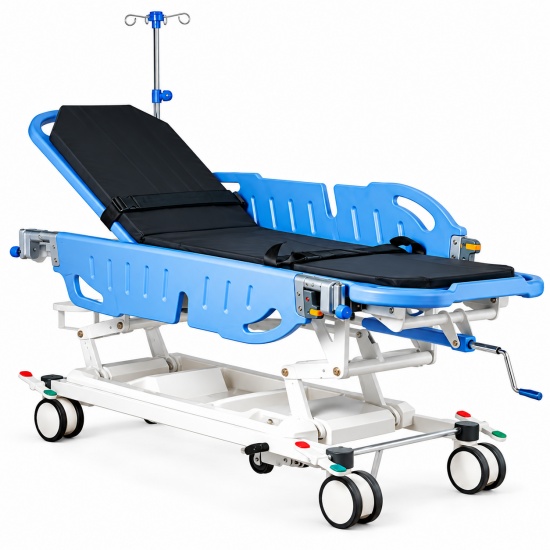 Height Adjustable Patient Transfer Stretcher for Elderly and Reduced-Mobility Care