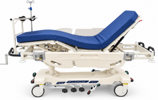 Multi-Position Hydraulic Patient Transfer Stretcher for Hospital Care